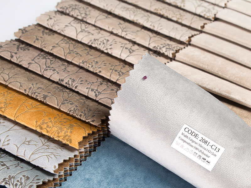 Yastık için kadife bronzlaştırıcı kumaş