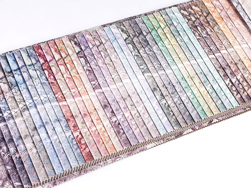 Üst düzey baskılı kabuklu laminasyon kadife kumaş - zarif ve zarif