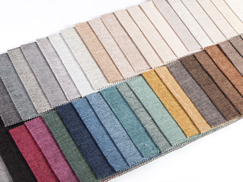 Kanepe kapakları ve atışlar için yumuşak ve lüks düz şönil kumaş