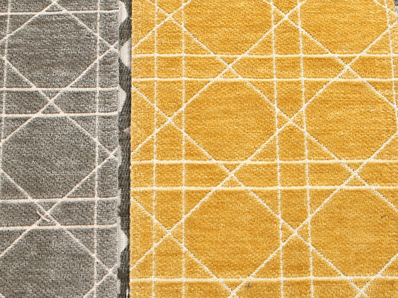 Şenil Jacquard Döşeme Kumaşı Kanepe Yastığı Kanepe Sandalyesi Kapağı MDN972