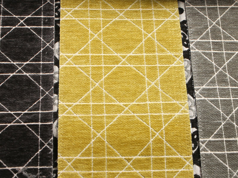 Şenil Jacquard Döşeme Kumaşı Kanepe Yastığı Kanepe Sandalyesi Kapağı MDN972
