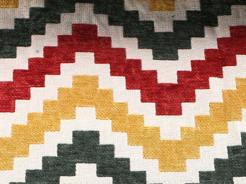 Şenil Jacquard Döşeme Kumaşı Kanepe Yastığı Kanepe Sandalyesi Kapağı MDN972