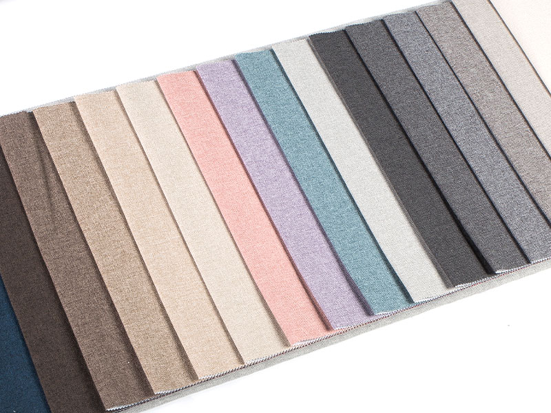 % 100 polyester yumuşak katyonik iplik taklit keten kumaş mdn-m2022