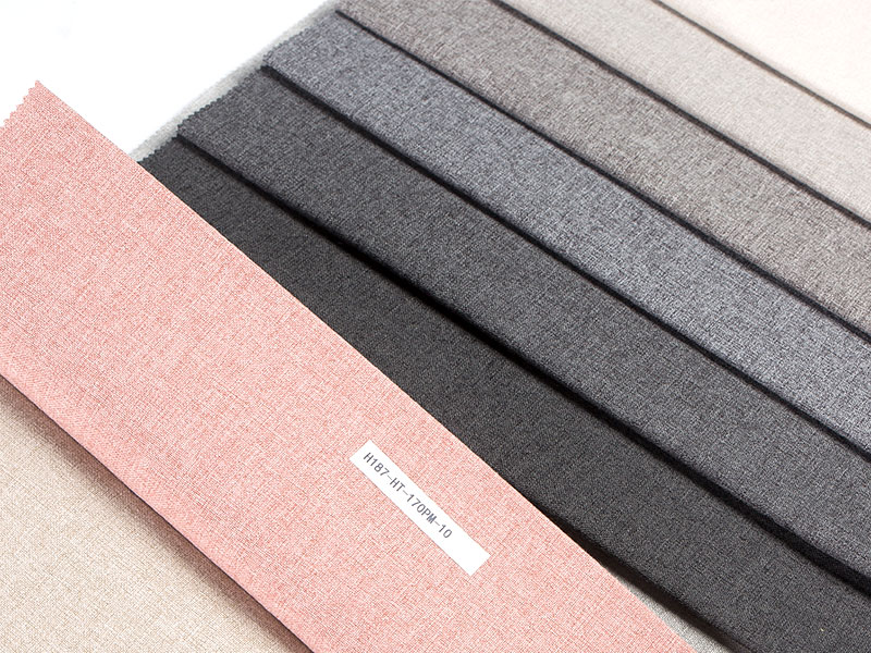 % 100 polyester yumuşak katyonik iplik taklit keten kumaş mdn-m2022